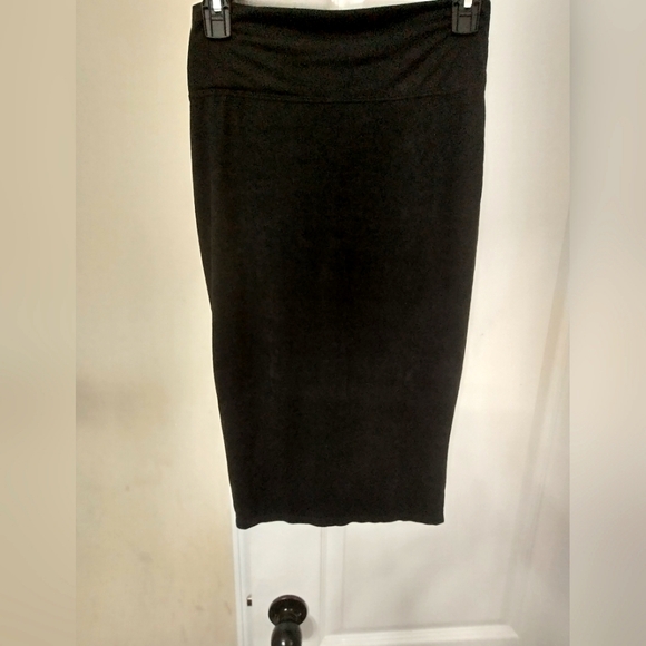 Derek Heart Dresses & Skirts - Derek Heart Soft Brushed Suede Black Pencil Skirt